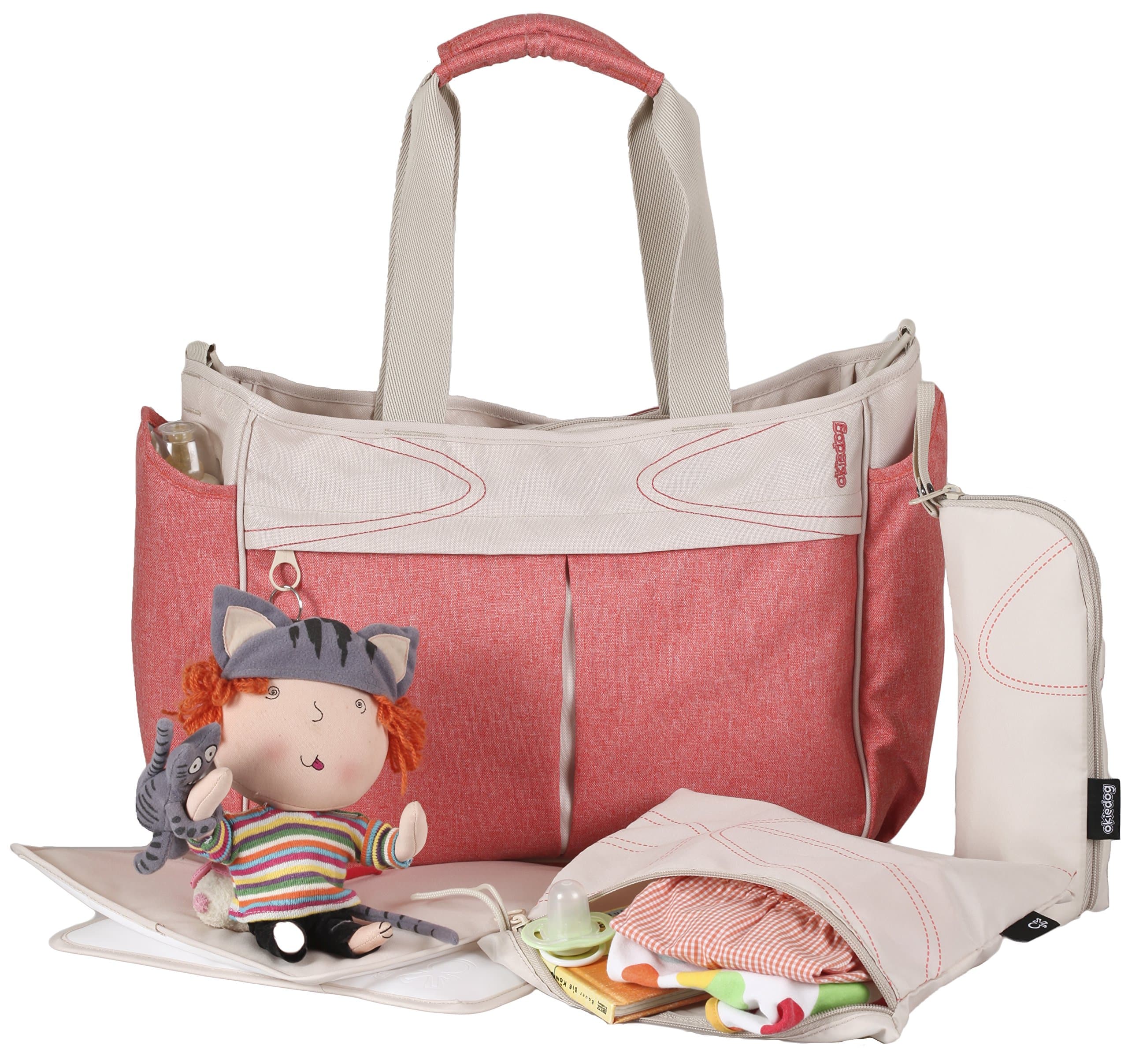 METRO Lightweight Changing Bag with Handles and Shoulder Strap Including Accessories