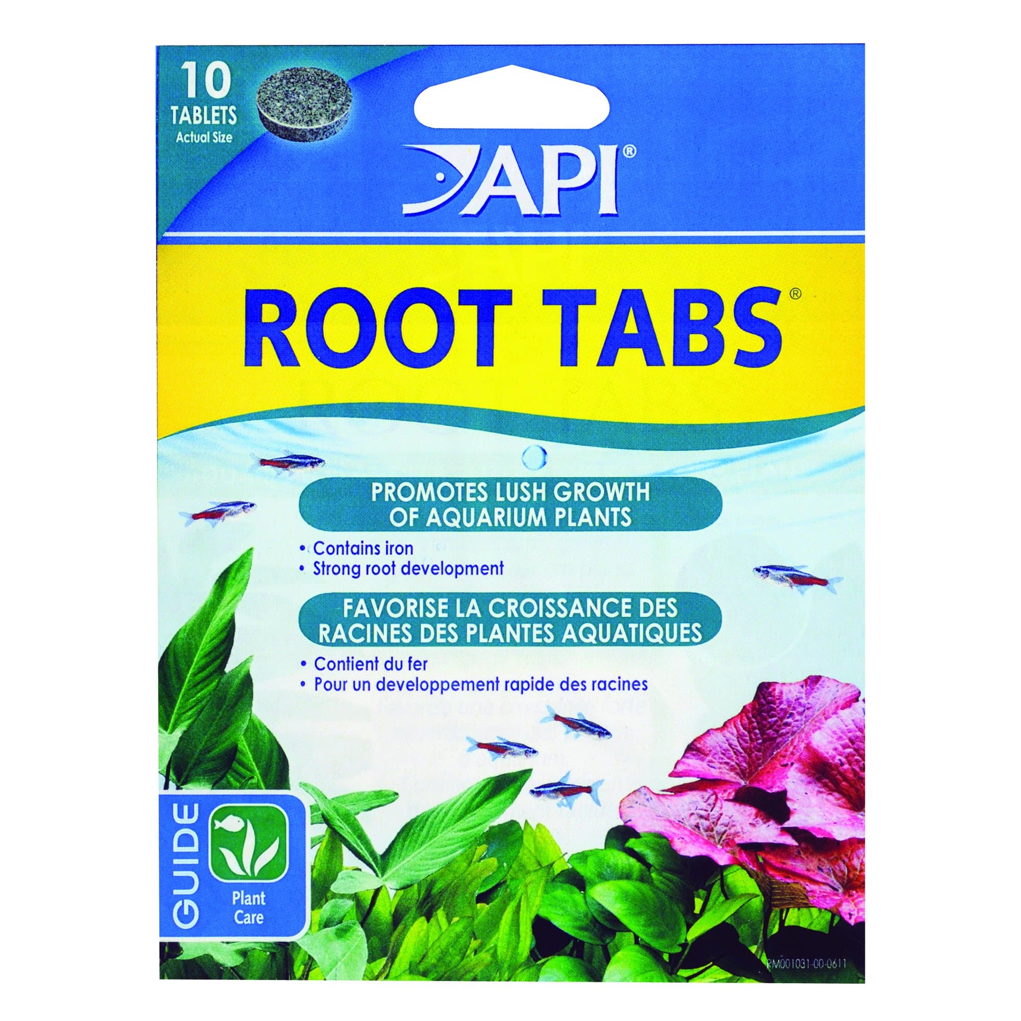 Api Root Tabs Aquarium Plant Fertilizer, 10-Count, Multicolor