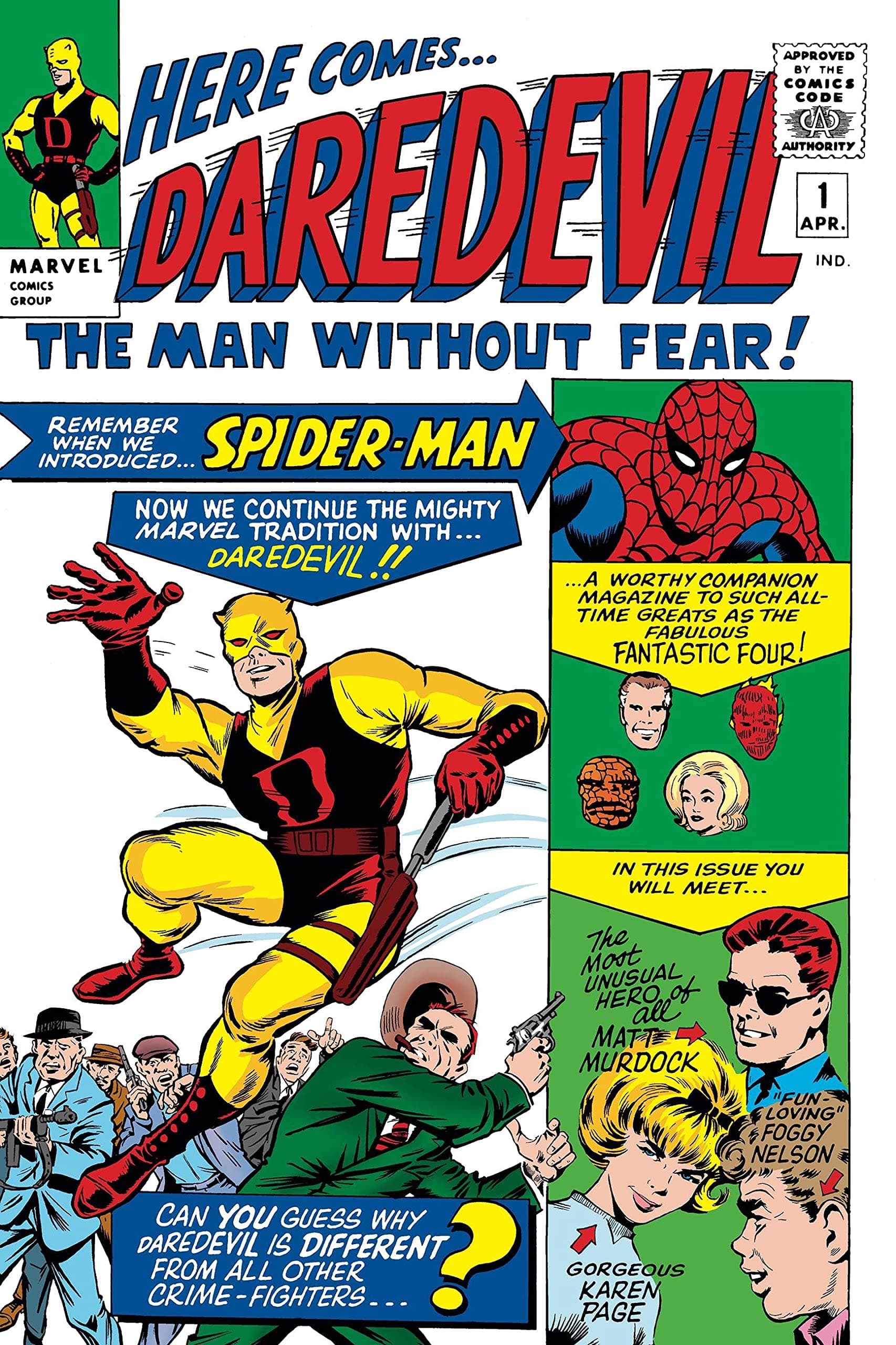 MIGHTY MARVEL MASTERWORKS: DAREDEVIL VOL. 1