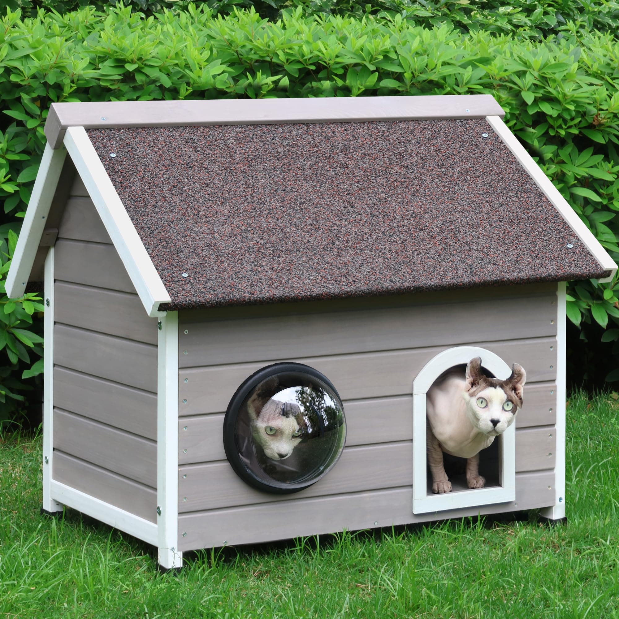 Weatherproof Outdoor Cat House