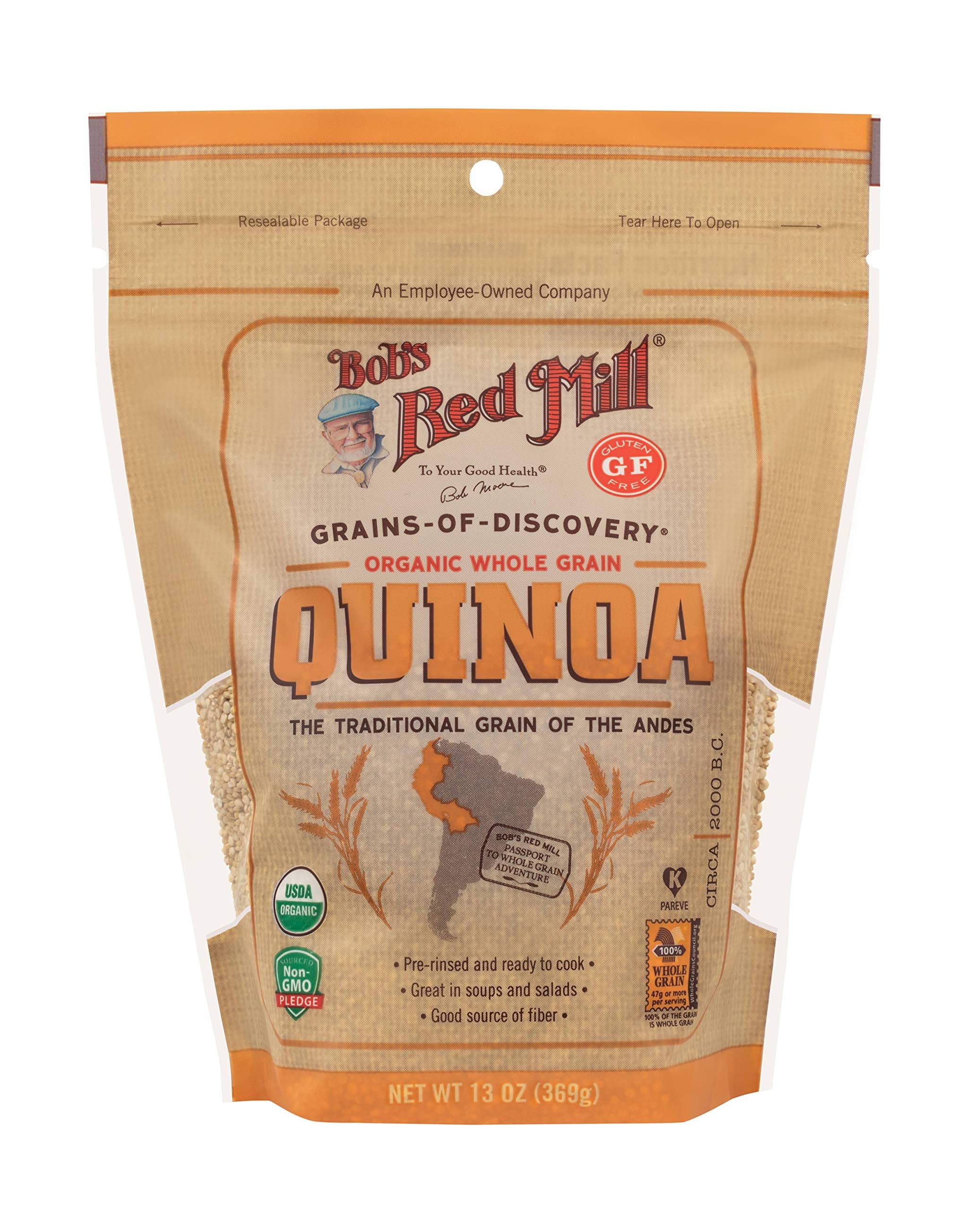 Organic Quinoa Grain - 369 gm