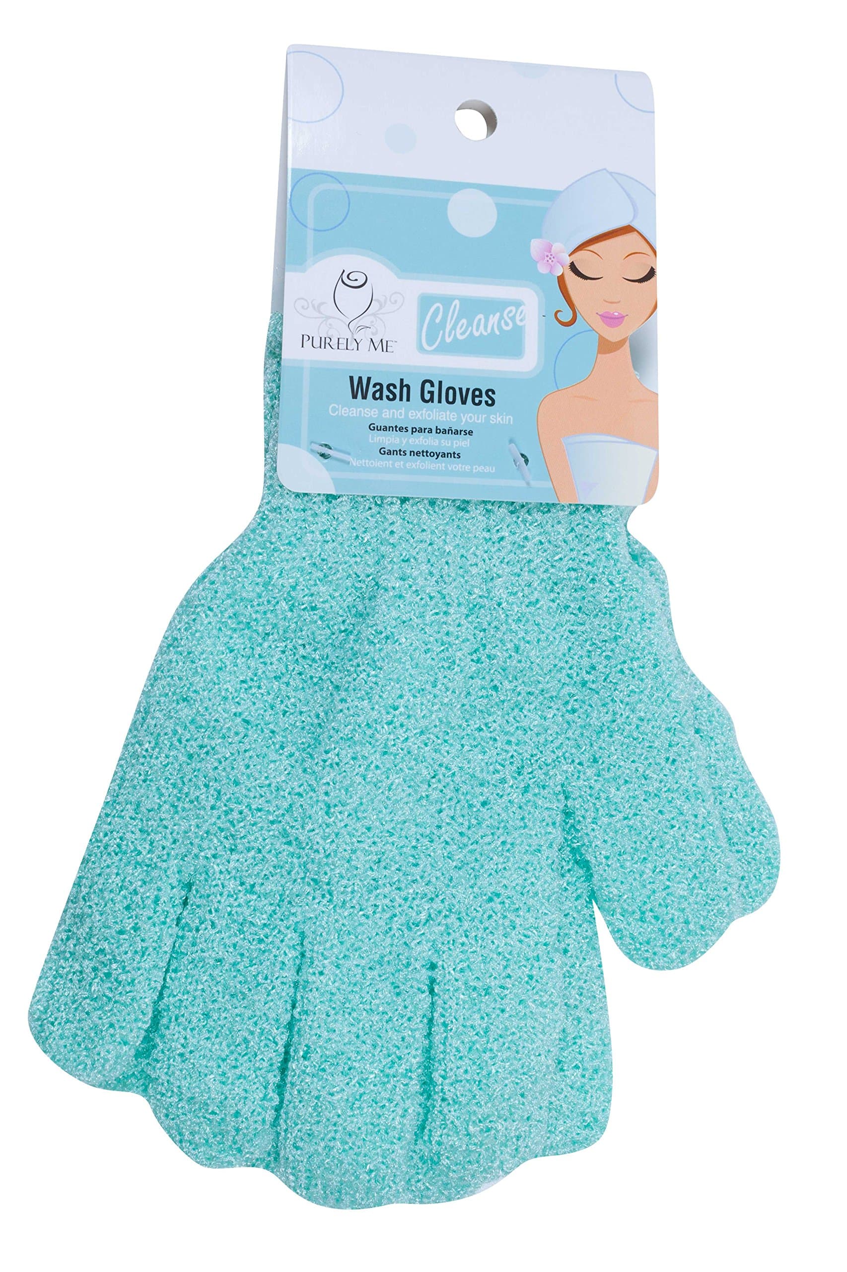 Exfoliating Glove in Green, 1-Pack