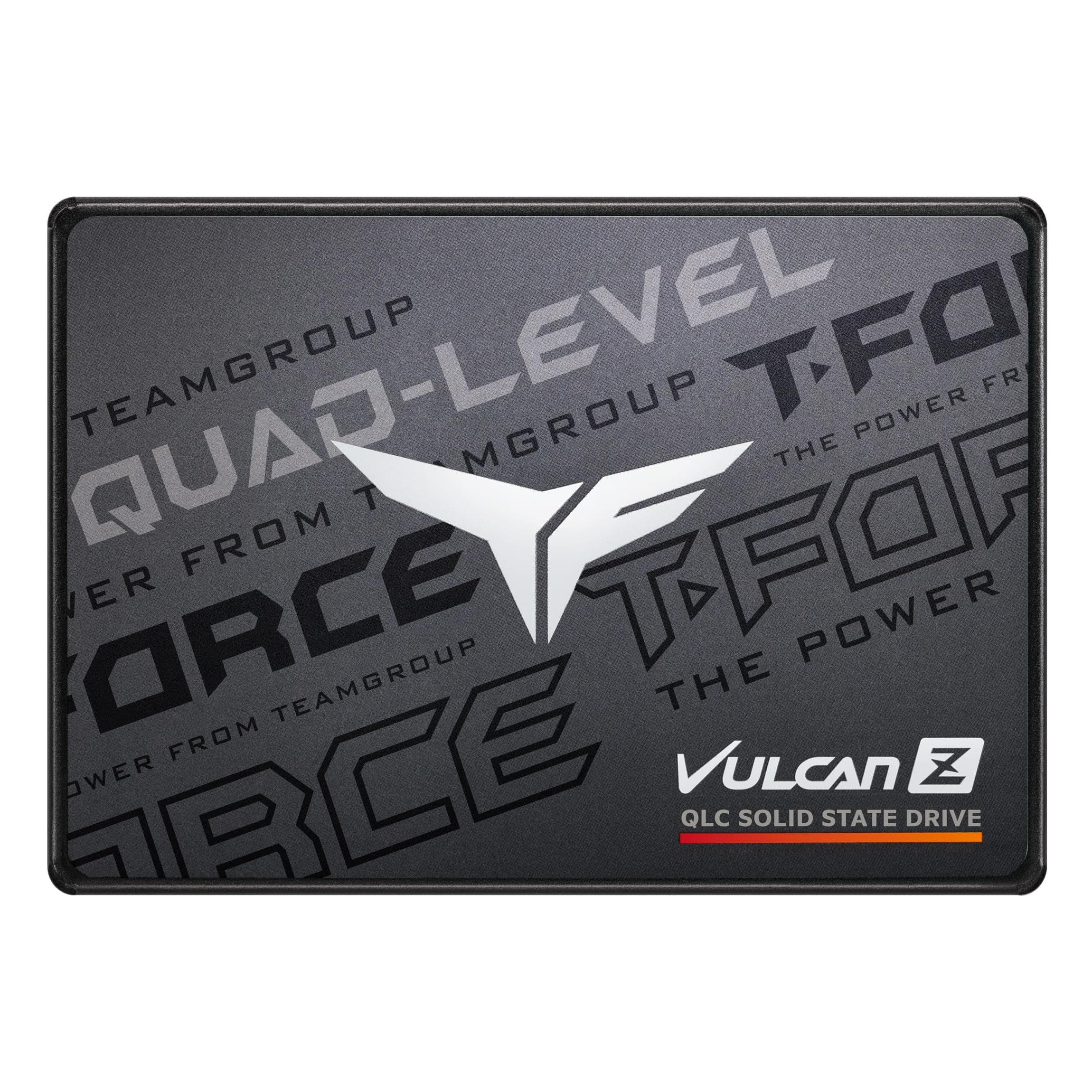 TEAMGROUP T-Force Vulcan Z 1TB SLC Cache 3D NAND QLC 2.5 Inch SATA III Internal Solid State Drive SSD (R/W Speed up to 550/500 MB/s) T253TY001T0C101