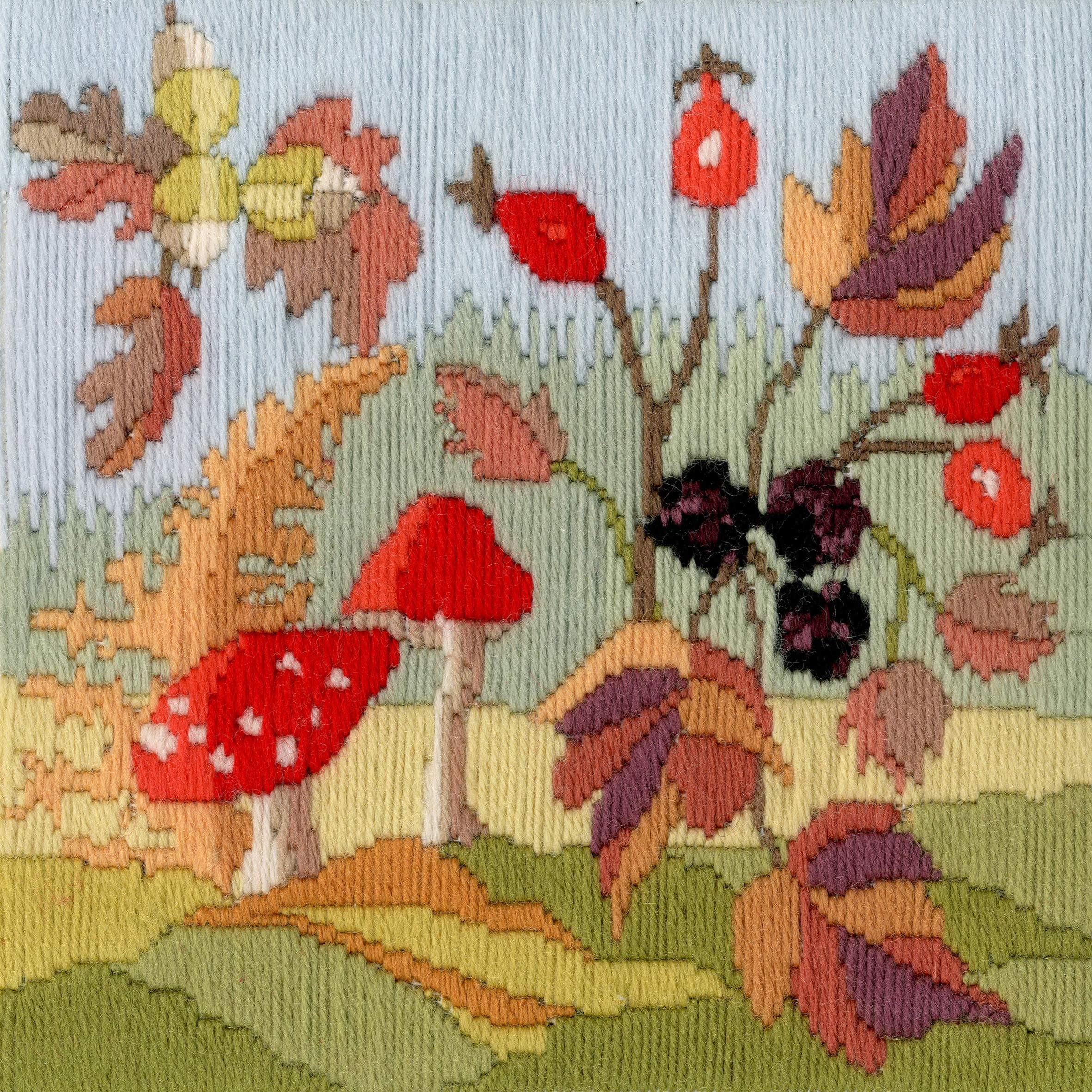 Derwentwater Designs Long Stitch Kit Autumn