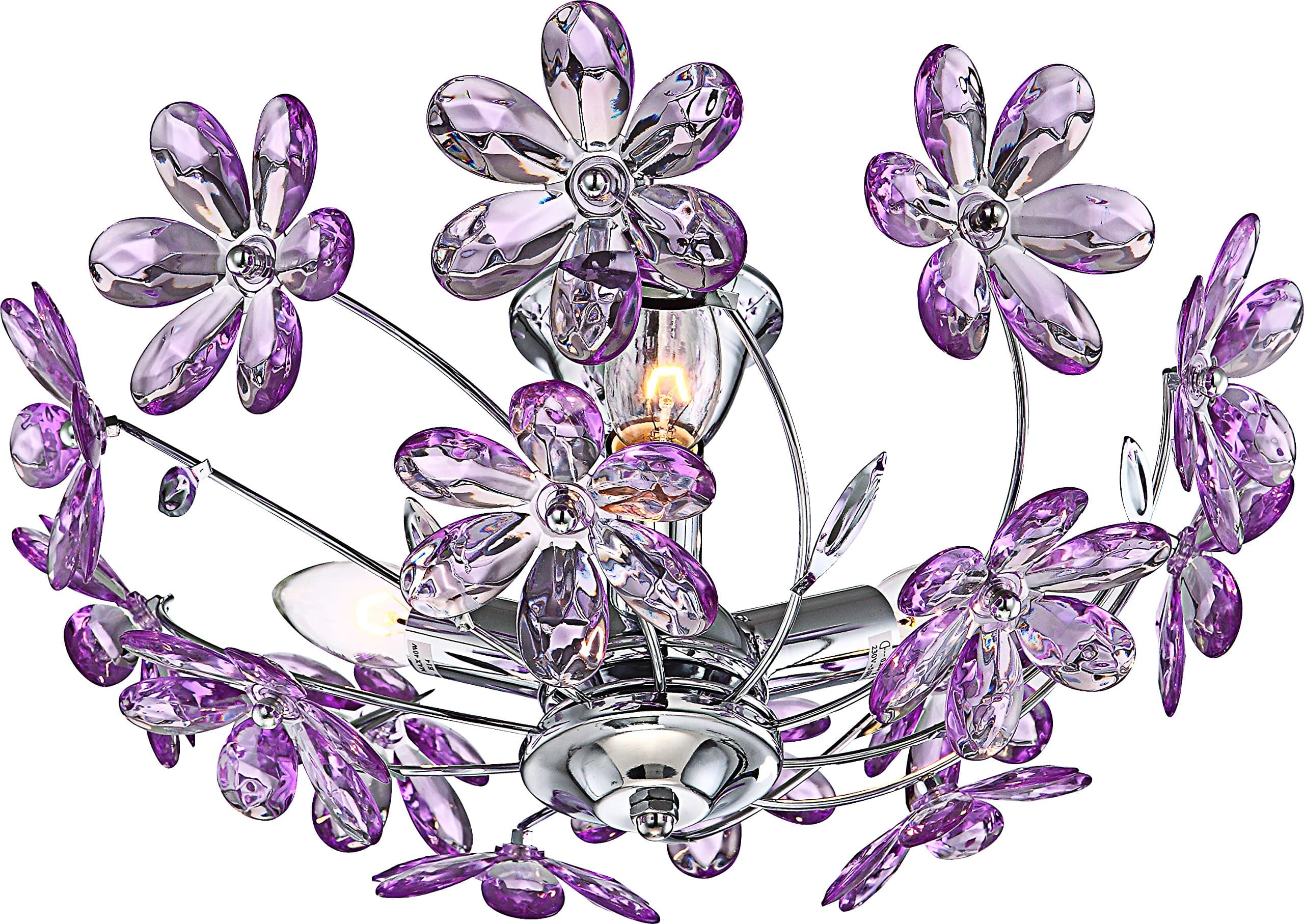 NEW STYLISH THREE LIGHT SEILING LIGHT,FLOWER DESIGN,AUSTRIAN GLOBO LIGHTING