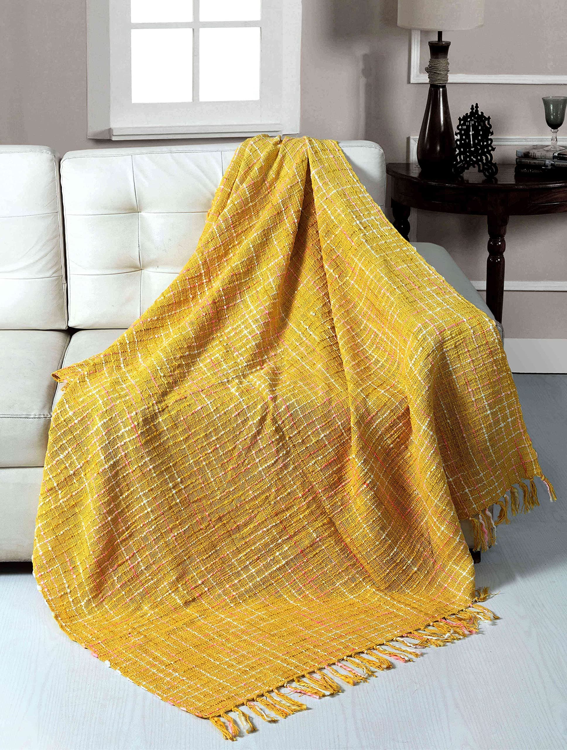 FASHION THROW Sofa Throw, Throws for Sofa and Couch, Sofa Throws for 3 Seater (Size : 70X55 Inch)